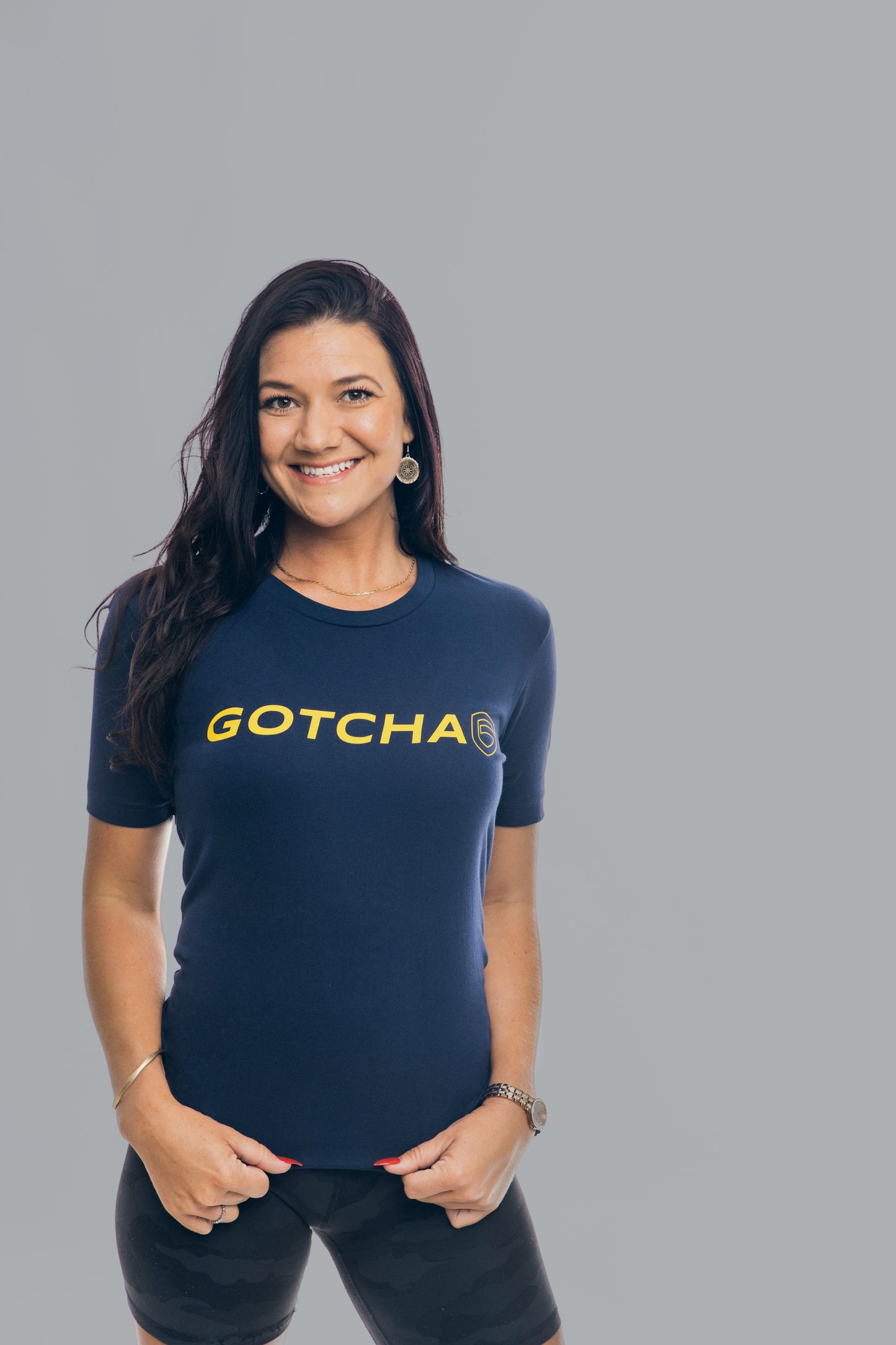 Gotcha 6 Navy Crew Neck T-Shirt