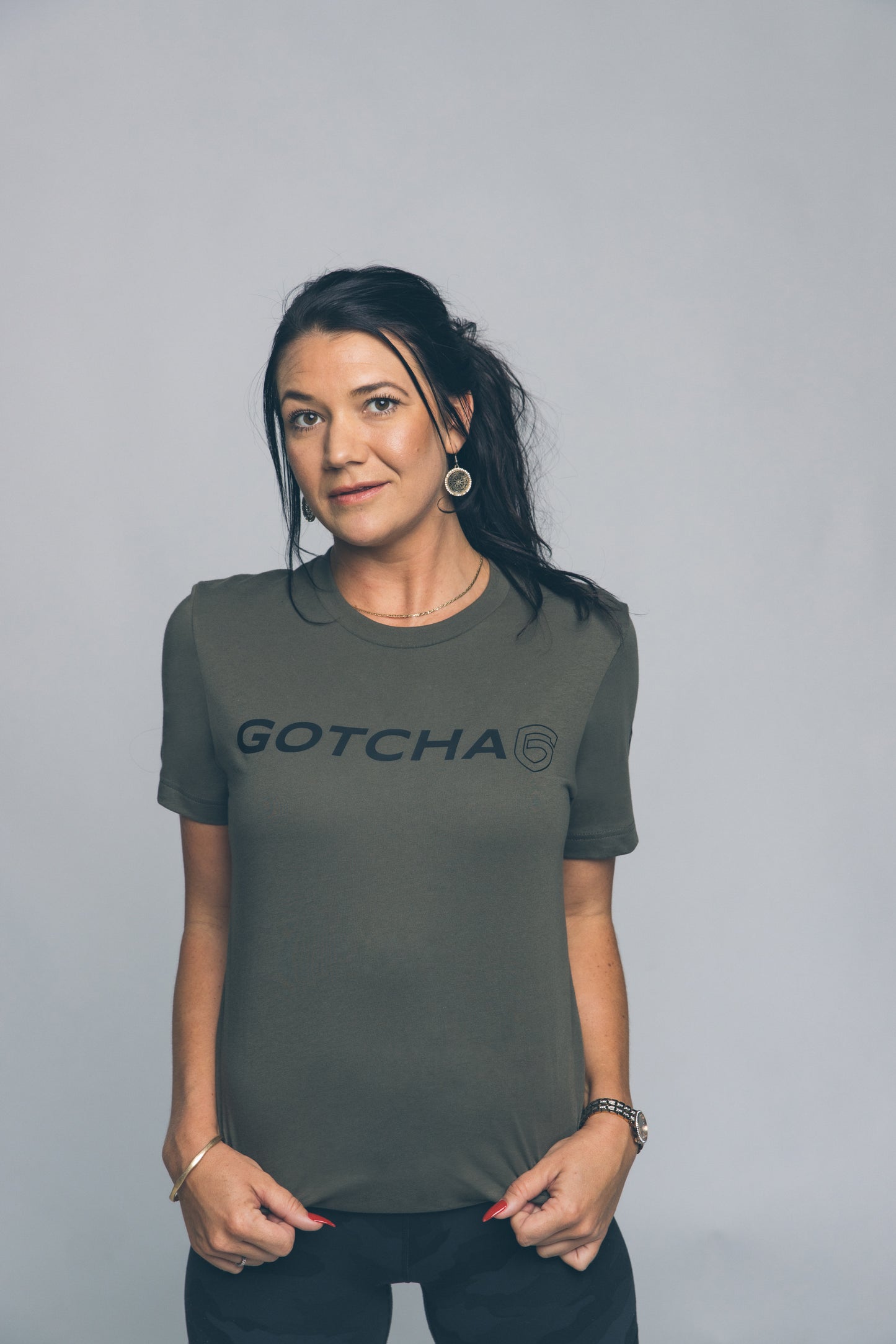 Gotcha 6 Gray Crew Neck T-Shirt